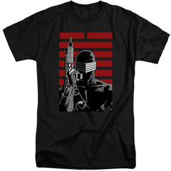G.I. Joe Snake Eyes Ninja Men's 18/1 Tall Cotton Short-Sleeve T-Shirt