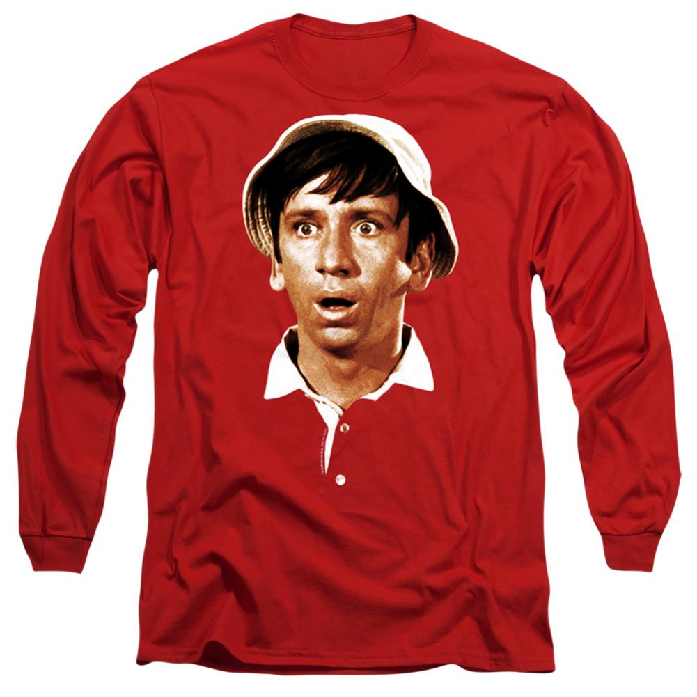 Gilligan's Island Gilligan's Head Men's 18/1 Cotton Long-Sleeve T-Shirt