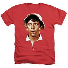 Gilligan's Island Gilligan's Head Men's 30/1 Heather 60 40 Poly Short-Sleeve T-Shirt