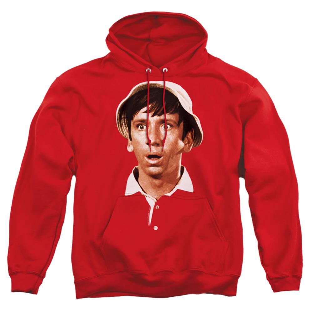 Gilligan's Island Gilligan's Head Men's Pull-Over 75 25 Poly Hoodie