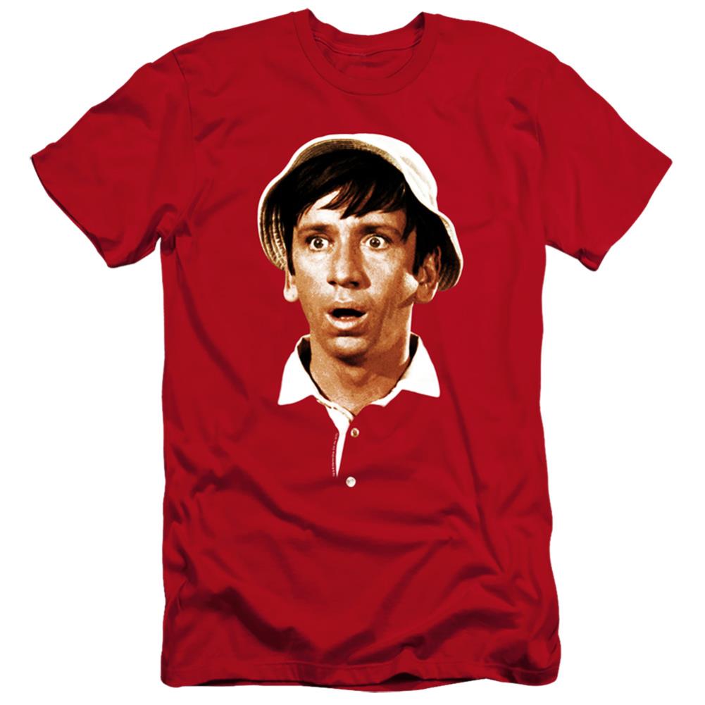Gilligan's Island Gilligan's Head Men's Ultra-Soft 30/1 Cotton Slim Short-Sleeve T-Shirt