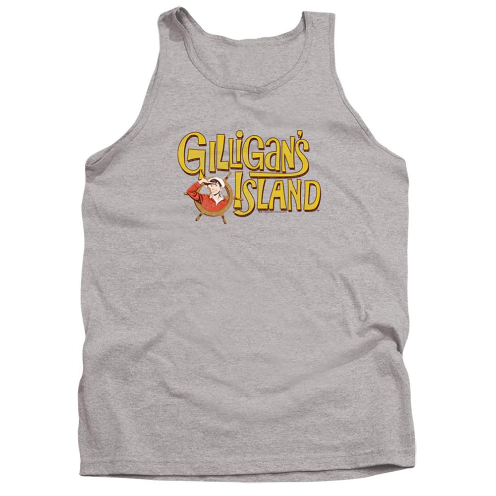 Gilligan's Island Gilligan's Logo Men's 18/1 Cotton Tank Top