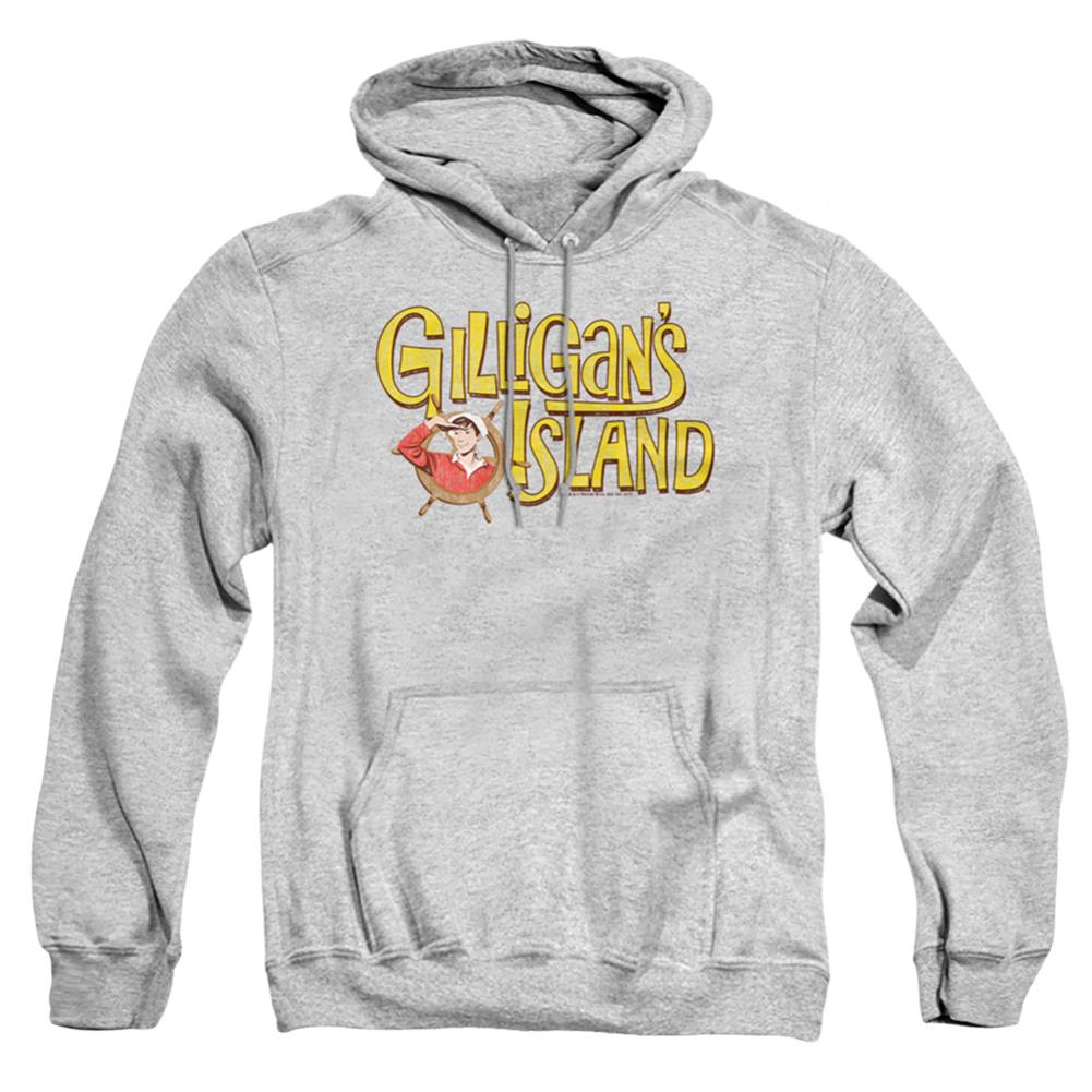Gilligan's Island Gilligan's Logo Men's Pull-Over 75 25 Poly Hoodie