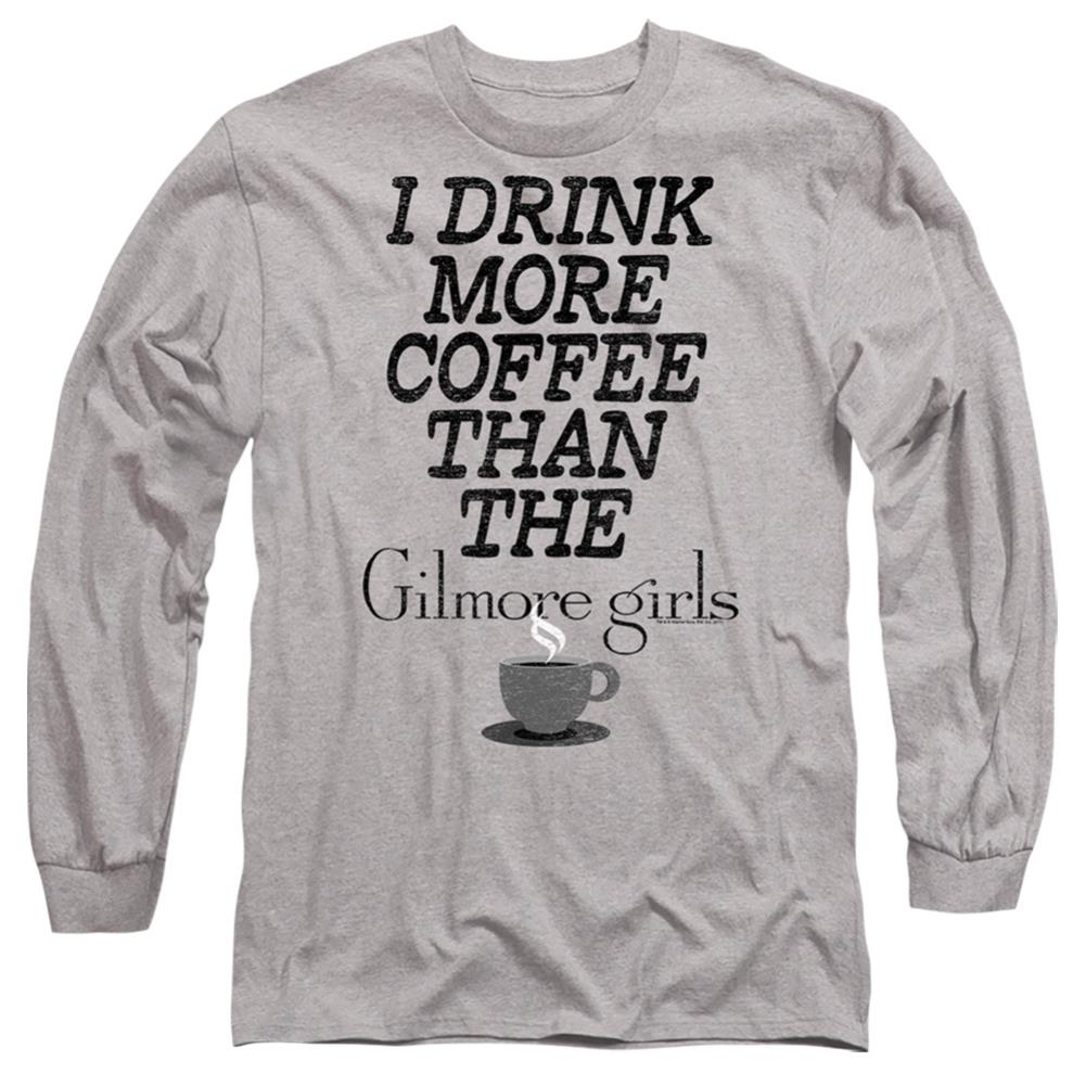 Gilmore Girls More Coffee Men's 18/1 Cotton Long-Sleeve T-Shirt