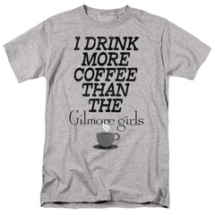 Gilmore Girls More Coffee Men's 18/1 Cotton Short-Sleeve T-Shirt