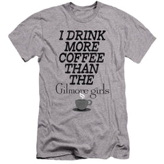 Gilmore Girls More Coffee Men's Ultra-Soft 30/1 Cotton Slim Short-Sleeve T-Shirt