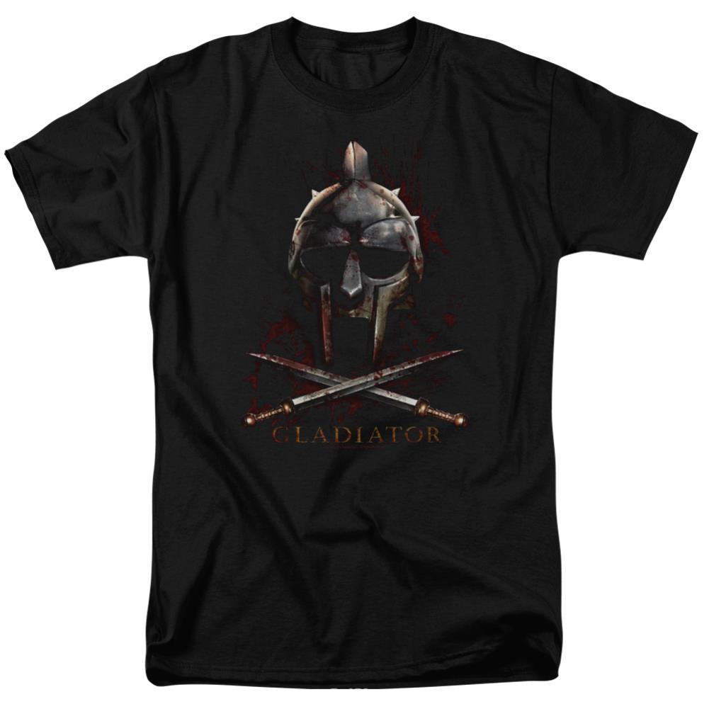 Gladiator Helmet Men's 18/1 Cotton Short-Sleeve T-Shirt