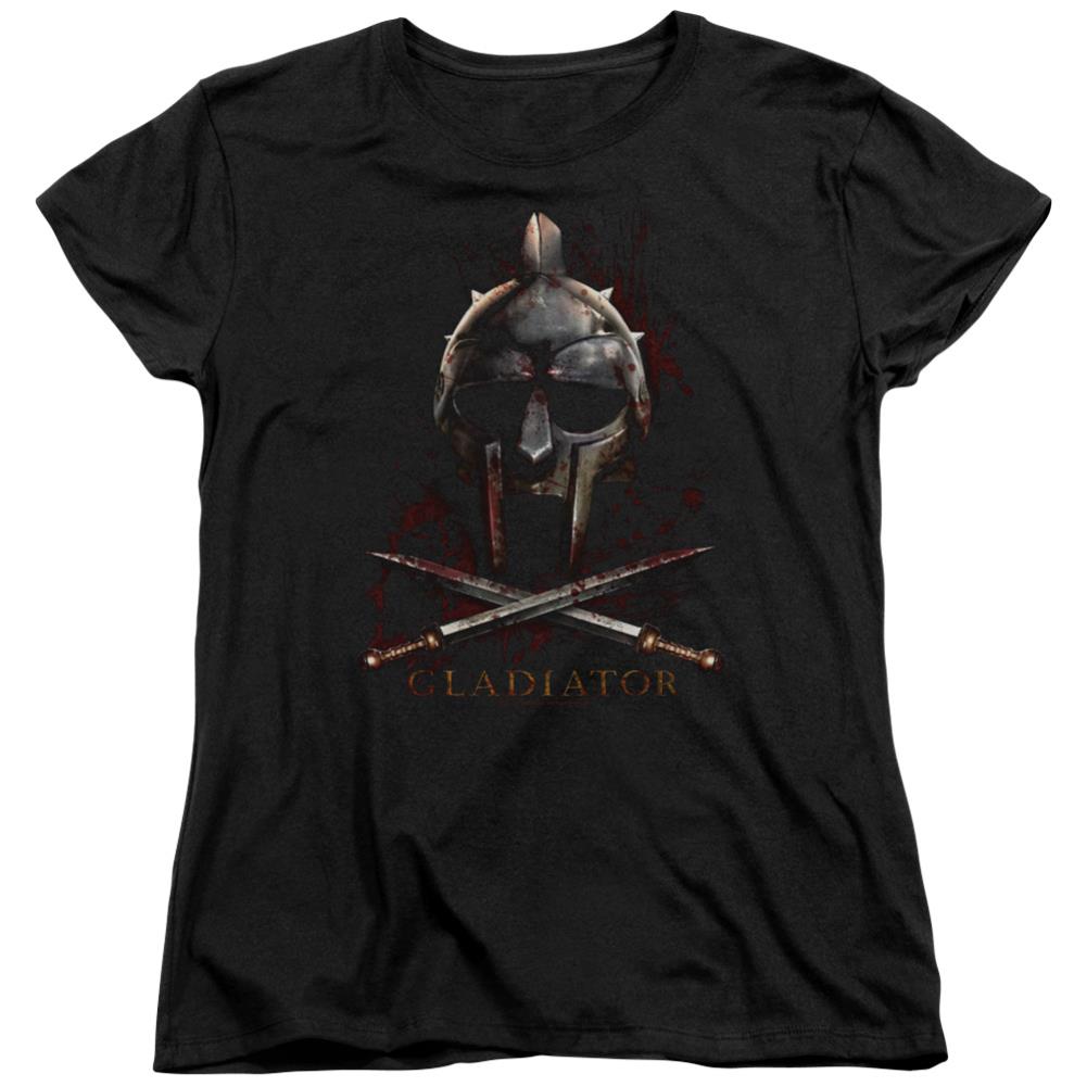 Gladiator Helmet Women's 18/1 Cotton Short-Sleeve T-Shirt