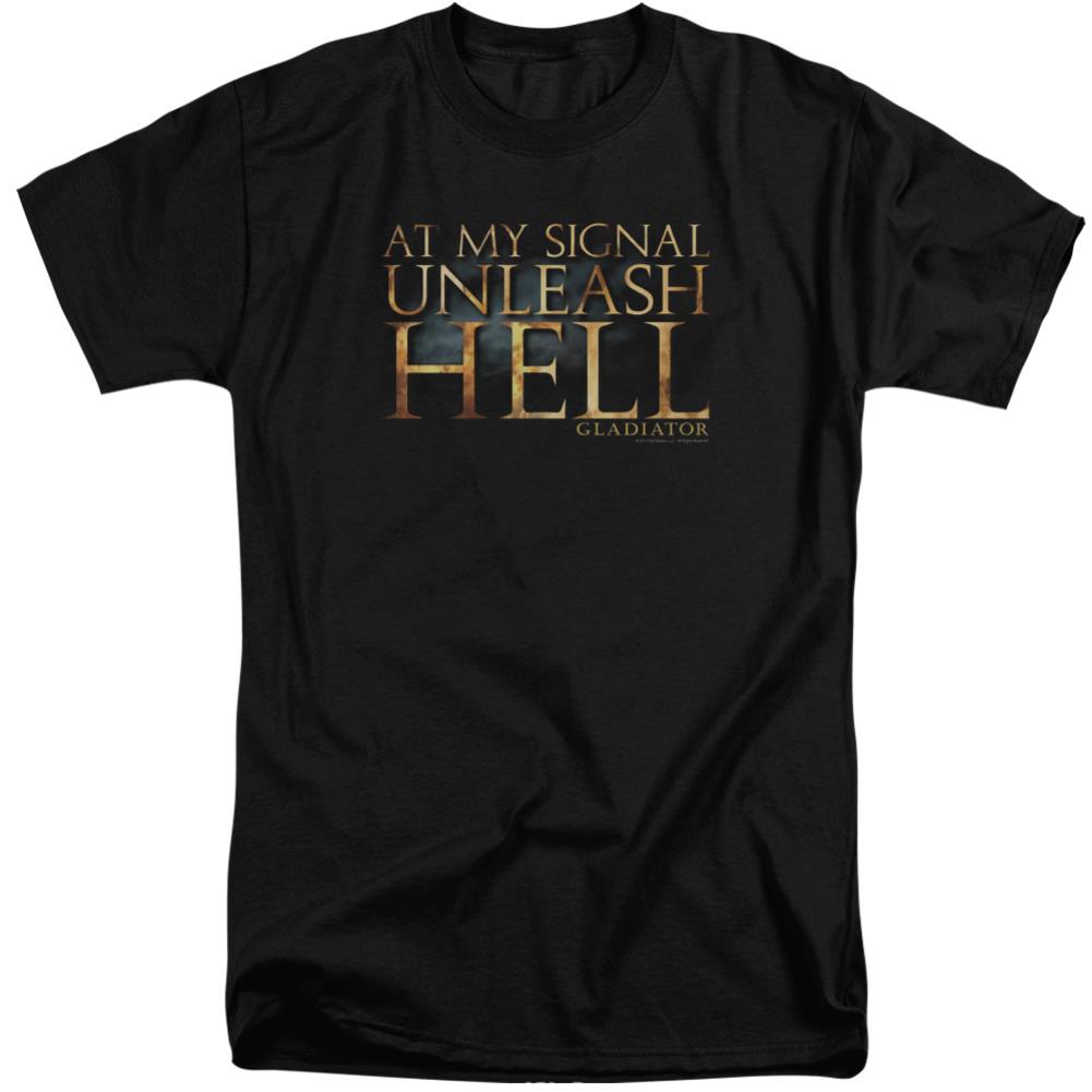 Gladiator Unleash Hell Men's 18/1 Tall Cotton Short-Sleeve T-Shirt