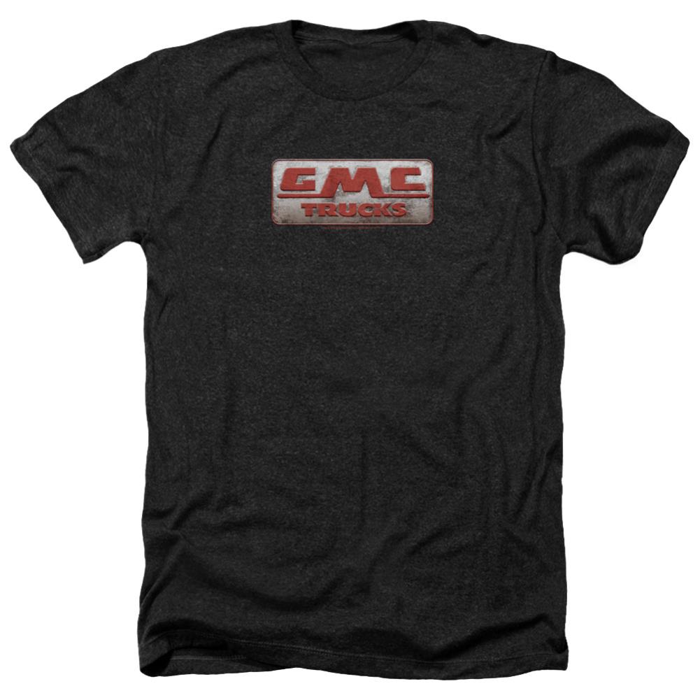 GMC Beat Up 1959 Logo Men's 30/1 Heather 60 40 Poly Short-Sleeve T-Shirt