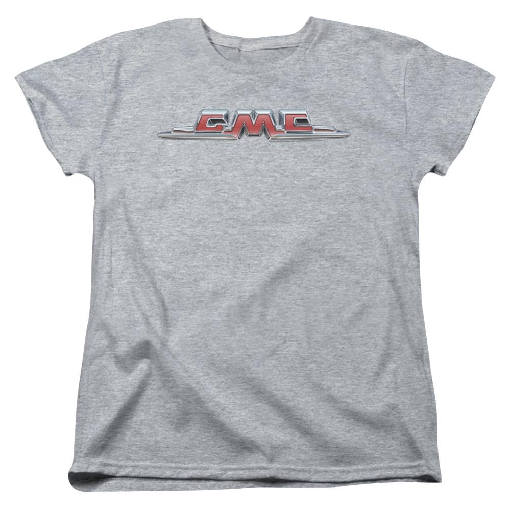 GMC Chrome Logo Women's 18/1 Cotton Short-Sleeve T-Shirt