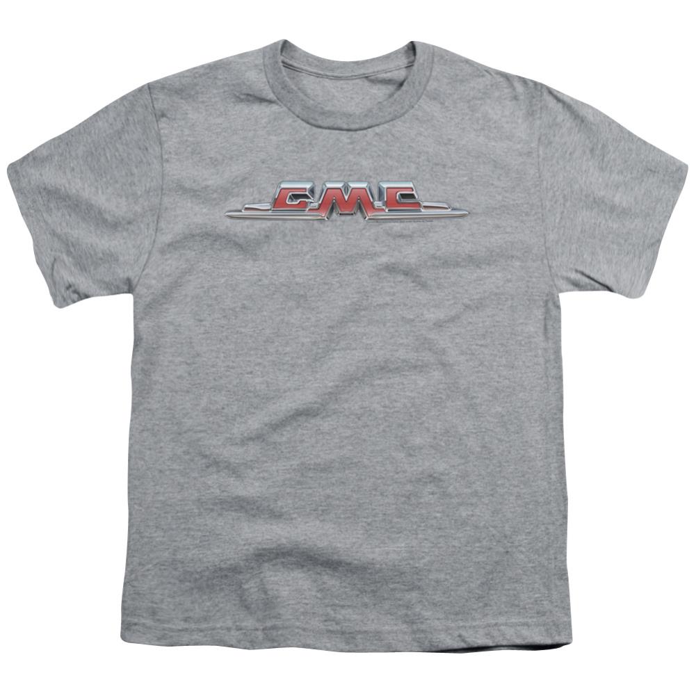 GMC Chrome Logo Youth 18/1 100% Cotton Short-Sleeve T-Shirt