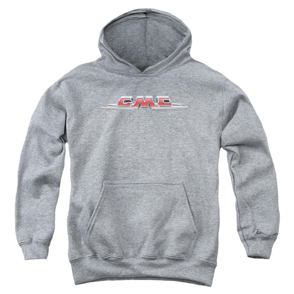 GMC Chrome Logo Youth Cotton Poly Pull-Over Hoodie