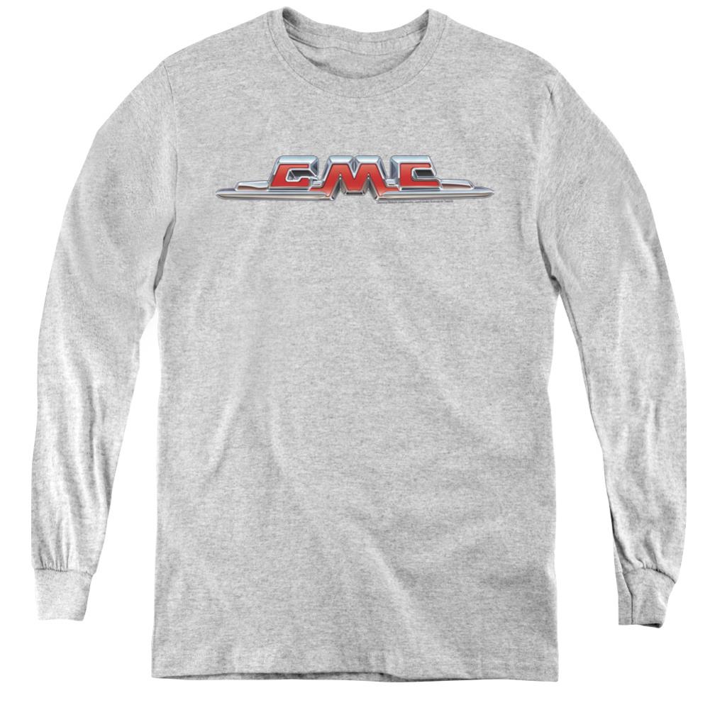GMC Chrome Logo Youth Long-Sleeve T-Shirt