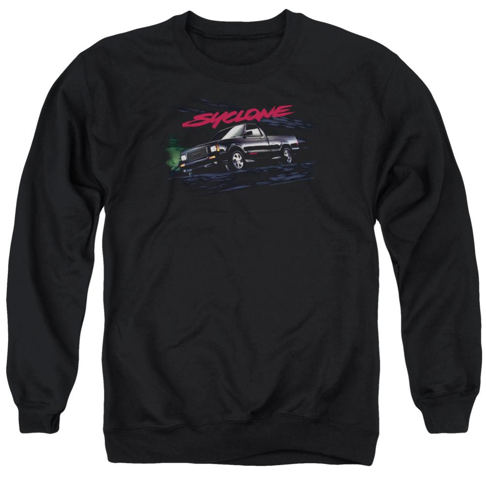 GMC Syclone Men's Crewneck 50 50 Poly Long-Sleeve T-Shirt
