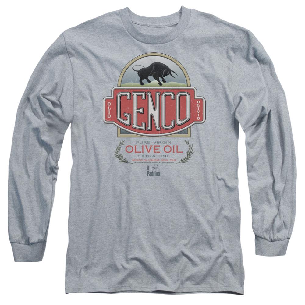 Godfather Genco Olive Oil Men's 18/1 Cotton Long-Sleeve T-Shirt