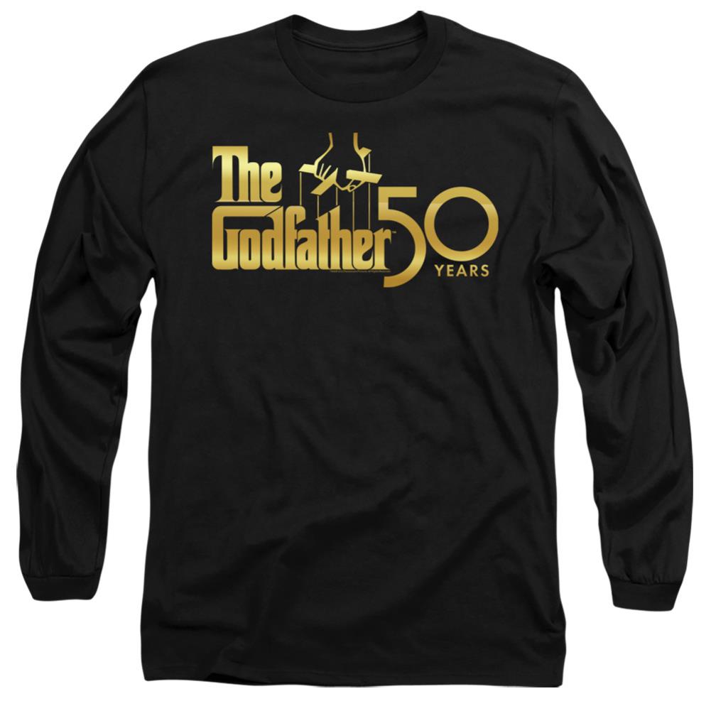 Godfather Godfather 50th Logo Men's 18/1 Cotton Long-Sleeve T-Shirt