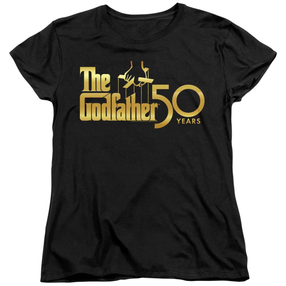 Godfather Godfather 50th Logo Women's 18/1 Cotton Short-Sleeve T-Shirt