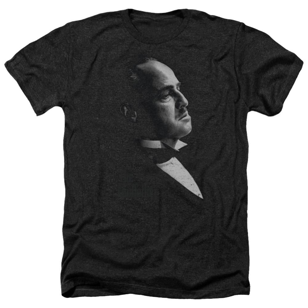 Godfather Graphic Vito Men's 30/1 Heather 60 40 Poly Short-Sleeve T-Shirt