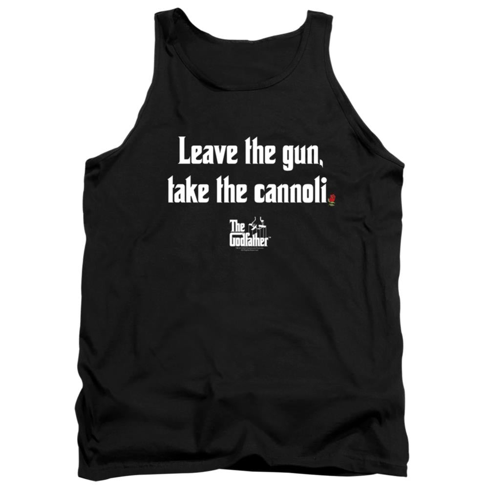 Godfather Gun Cannoli Men's 18/1 Cotton Tank Top