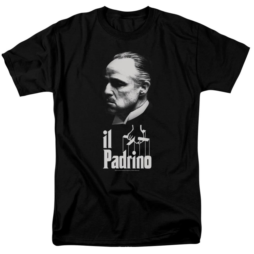 Godfather Il Padrino Men's 18/1 Cotton Short-Sleeve T-Shirt