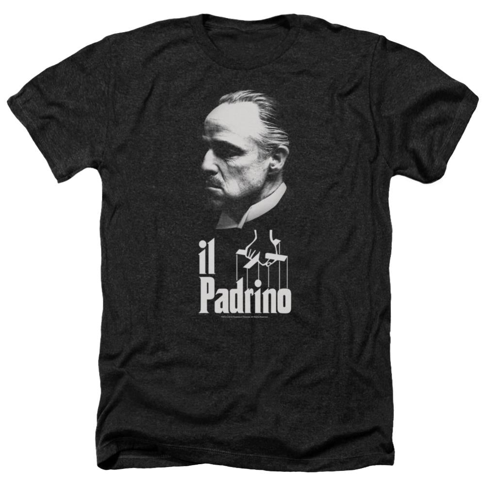 Godfather Il Padrino Men's 30/1 Heather 60 40 Poly Short-Sleeve T-Shirt