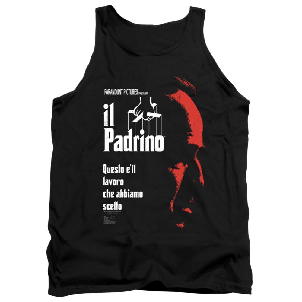 Godfather Italian Profile Men's 18/1 Cotton Tank Top