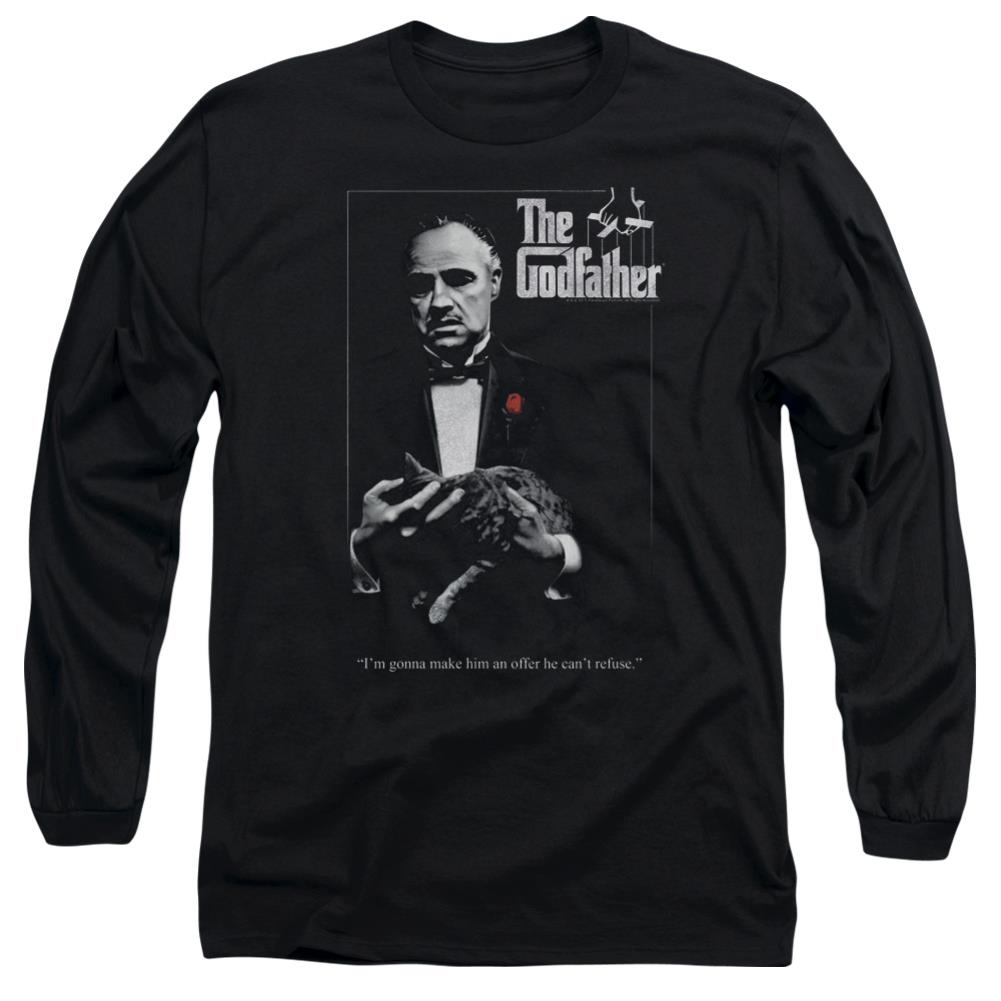 Godfather Poster Men's 18/1 Cotton Long-Sleeve T-Shirt