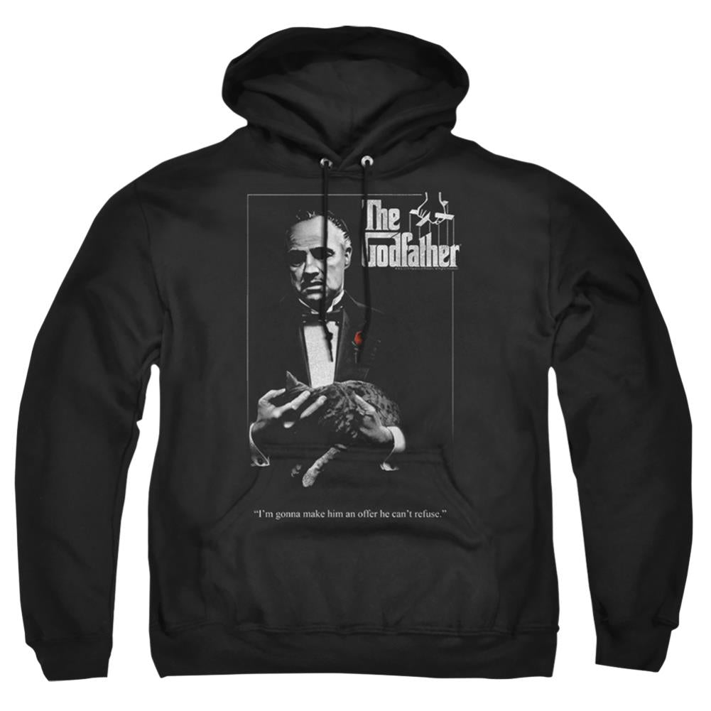 Godfather Poster Men's Pull-Over 75 25 Poly Hoodie