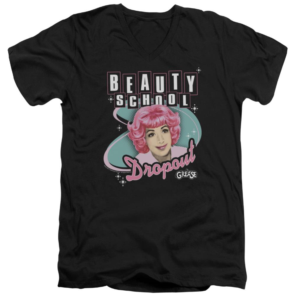 Grease Beauty School Dropout Men's 30/1 Cotton Slim V-Neck T-Shirt