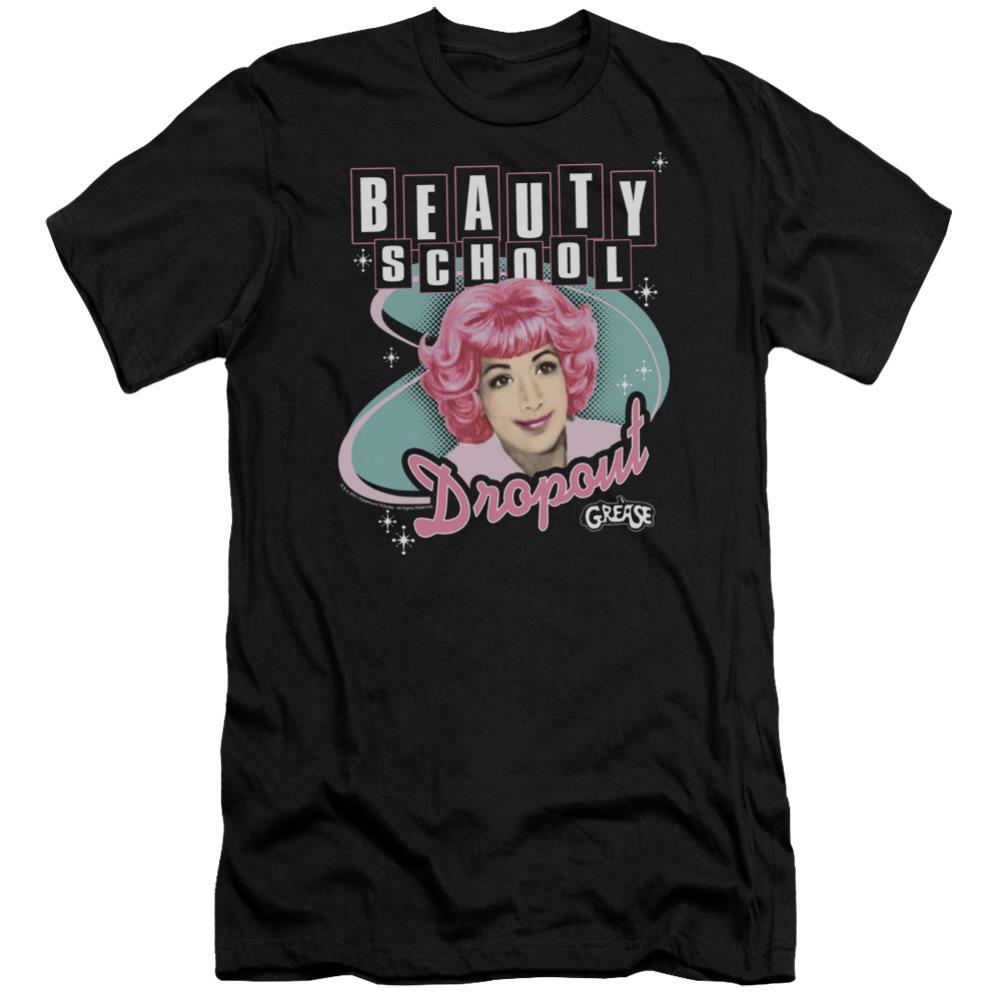 Grease Beauty School Dropout Men's Ultra-Soft 30/1 Cotton Slim Short-Sleeve T-Shirt