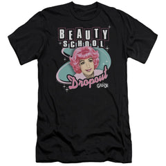 Grease Beauty School Dropout Men's Ultra-Soft 30/1 Cotton Slim Short-Sleeve T-Shirt