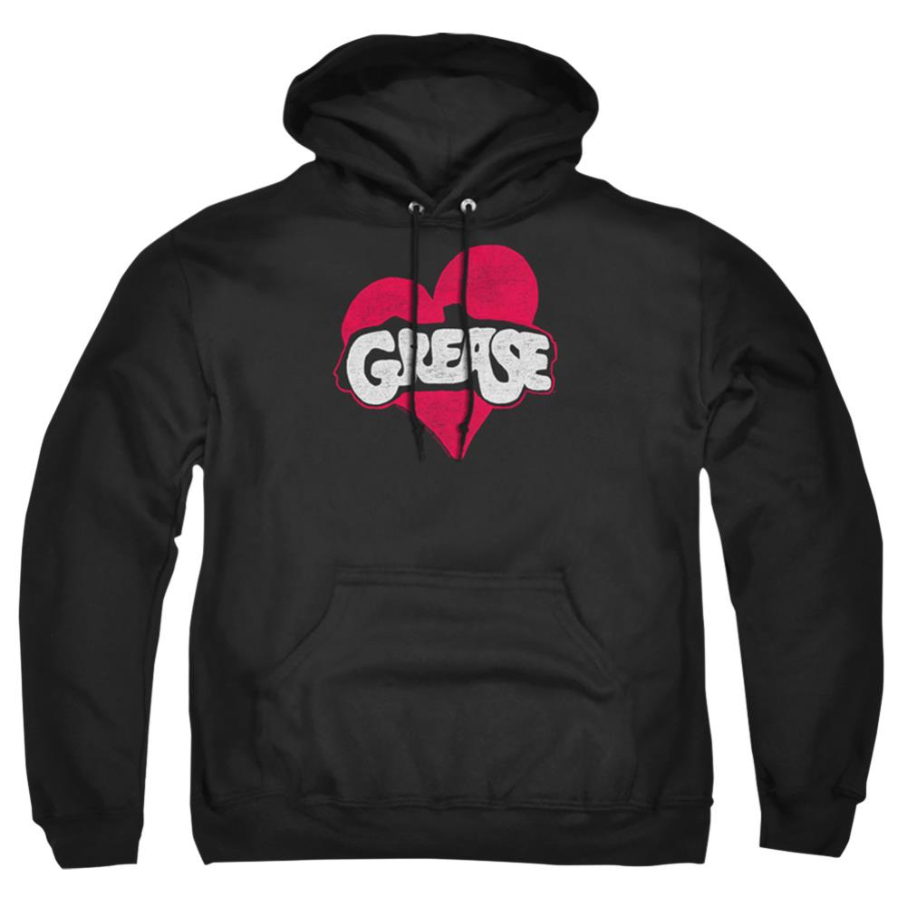 Grease Heart Men's Pull-Over 75 25 Poly Hoodie