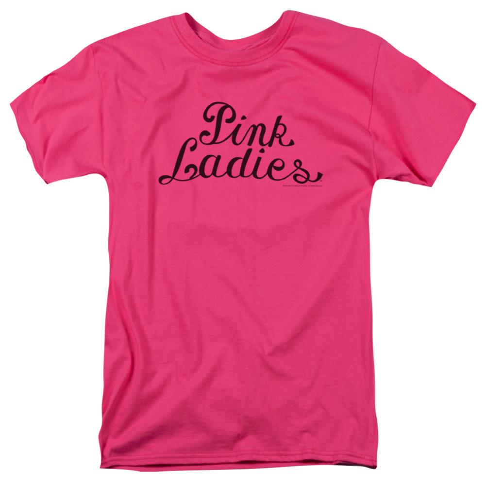 Grease Pink Ladies Logo Men's 18/1 Cotton Short-Sleeve T-Shirt