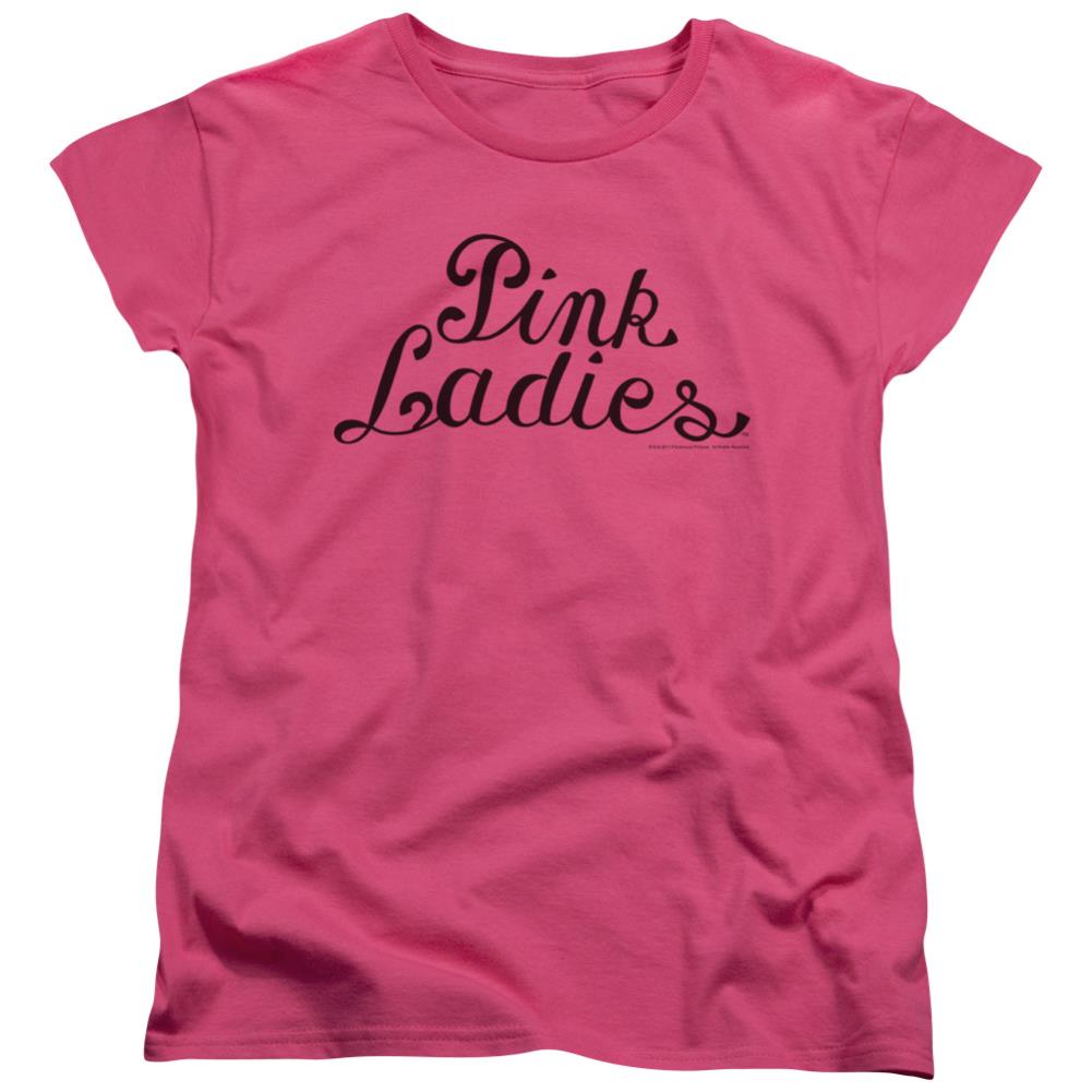 Grease Pink Ladies Logo Women's 18/1 Cotton Short-Sleeve T-Shirt