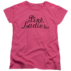 Grease Pink Ladies Logo Women's 18/1 Cotton Short-Sleeve T-Shirt