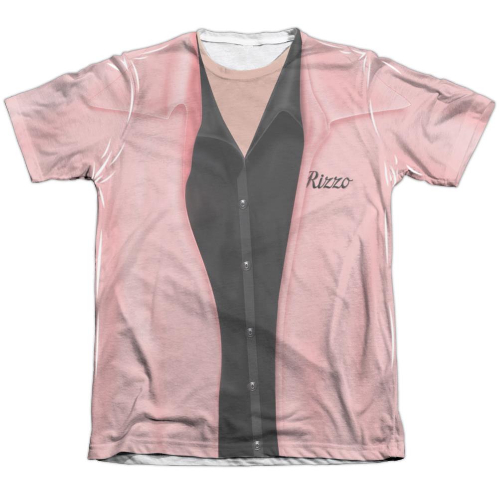 Grease Rizzo Pink Ladies Men's Regular Fit Poly Cotton Short-Sleeve T-Shirt