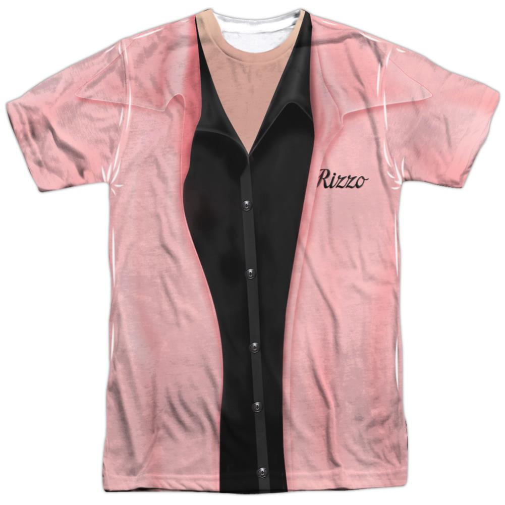 Grease Rizzo Pink Ladies Men's Regular Fit Polyester Short-Sleeve T-Shirt