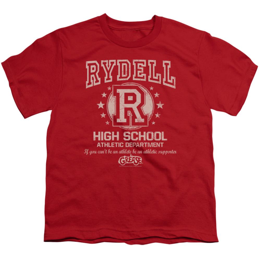 Grease Rydell High Youth 18/1 100% Cotton Short-Sleeve T-Shirt