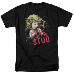 Grease Tell Me About It Stud Men's 18/1 Cotton Short-Sleeve T-Shirt