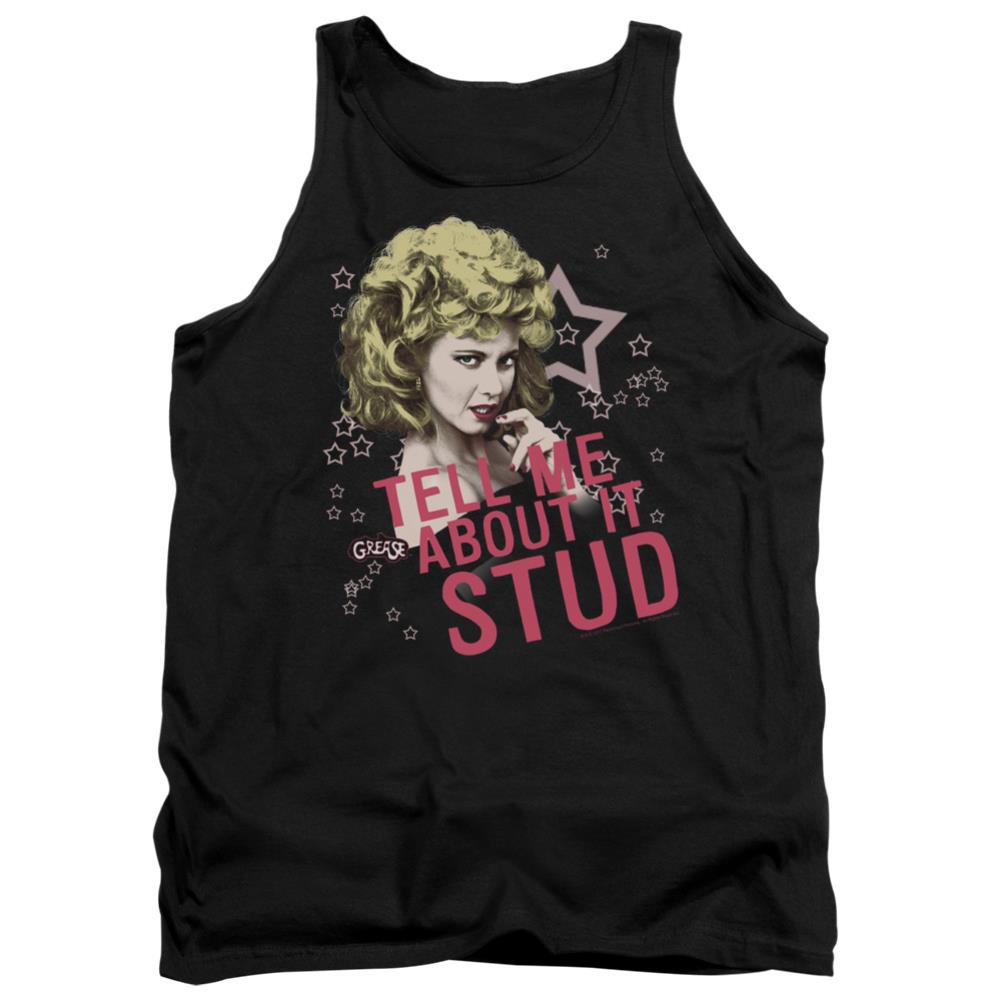Grease Tell Me About It Stud Men's 18/1 Cotton Tank Top