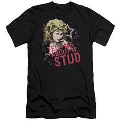 Grease Tell Me About It Stud Men's Ultra-Soft 30/1 Cotton Slim Short-Sleeve T-Shirt