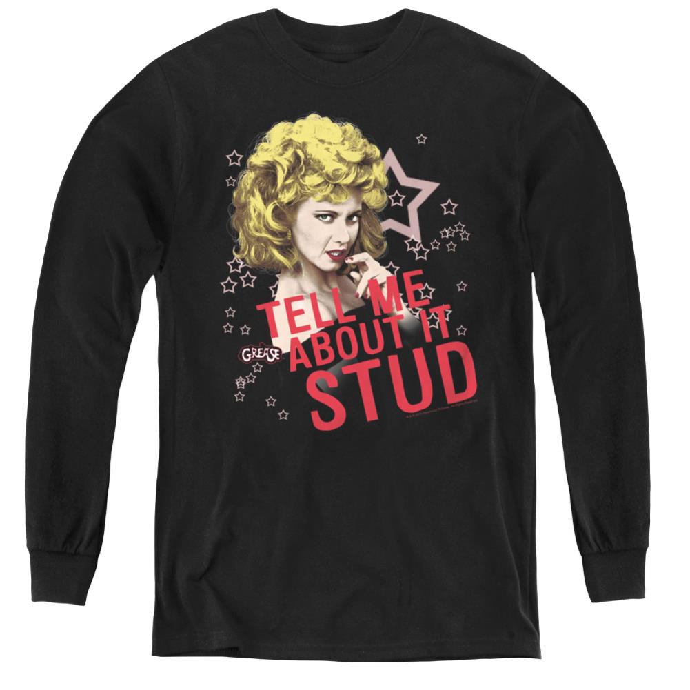 Grease Tell Me About It Stud Youth Long-Sleeve T-Shirt