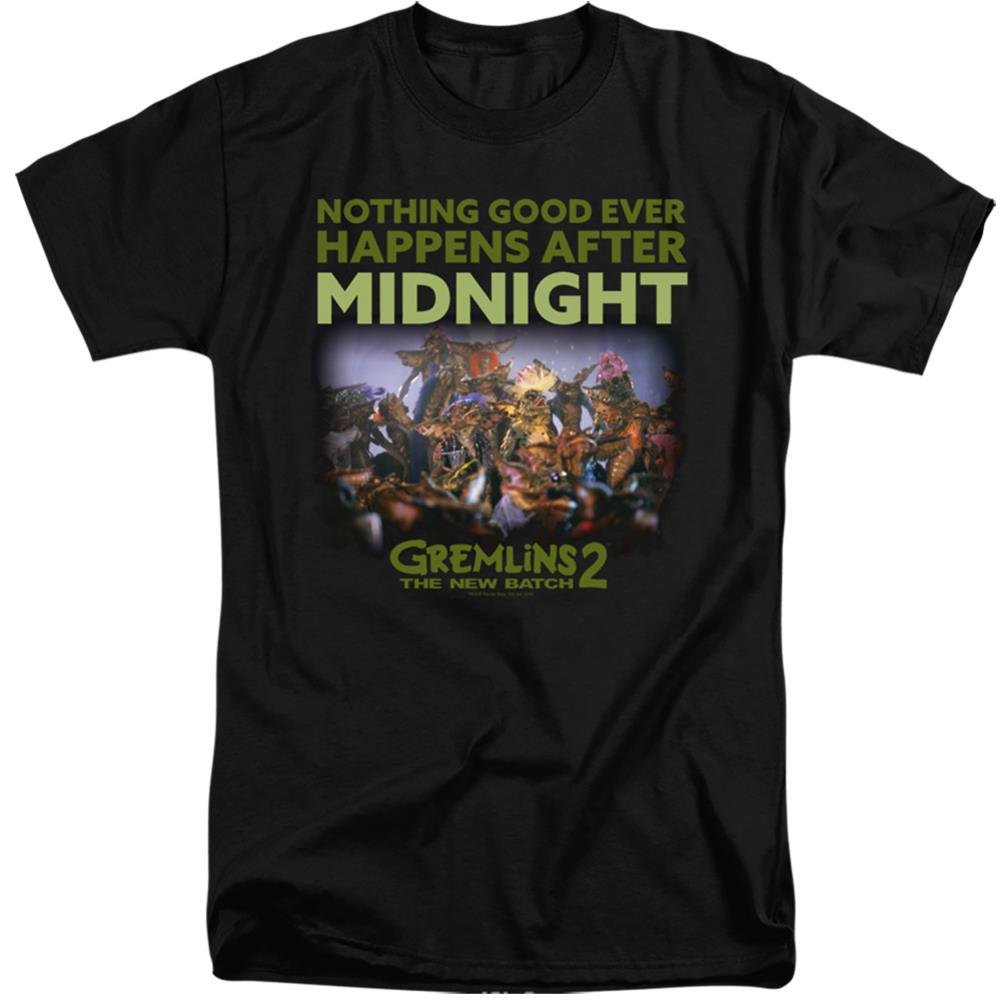 Gremlins 2 After Midnight Men's 18/1 Tall Cotton Short-Sleeve T-Shirt