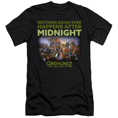 Gremlins 2 After Midnight Men's Ultra-Soft 30/1 Cotton Slim Short-Sleeve T-Shirt