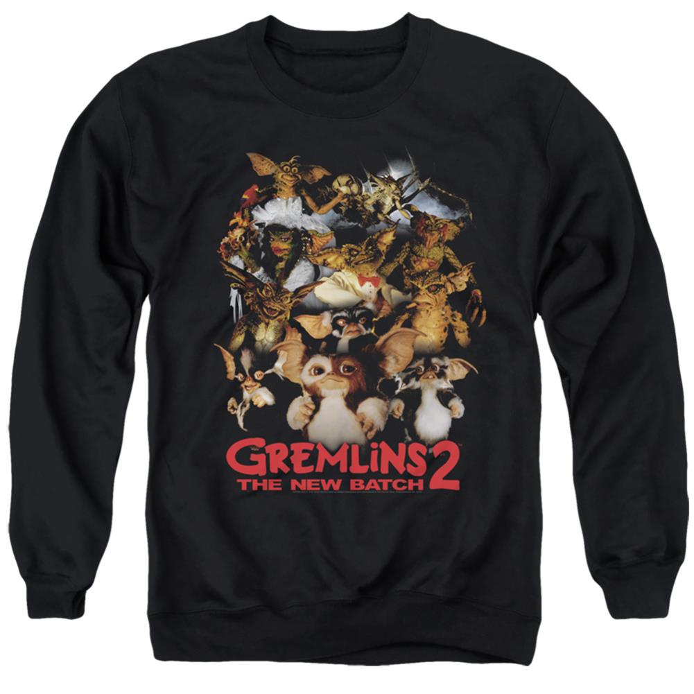 Gremlins 2 Goon Crew Men's Crewneck 50 50 Poly Long-Sleeve T-Shirt