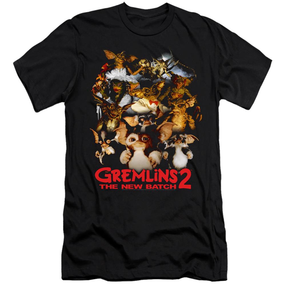 Gremlins 2 Goon Crew Men's Ultra-Soft 30/1 Cotton Slim Short-Sleeve T-Shirt