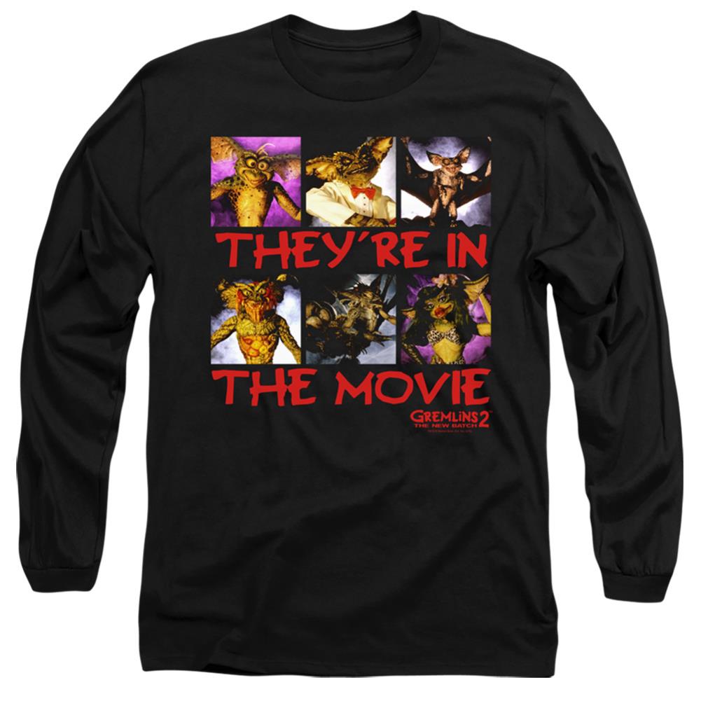Gremlins 2 In The Movie Men's 18/1 Cotton Long-Sleeve T-Shirt