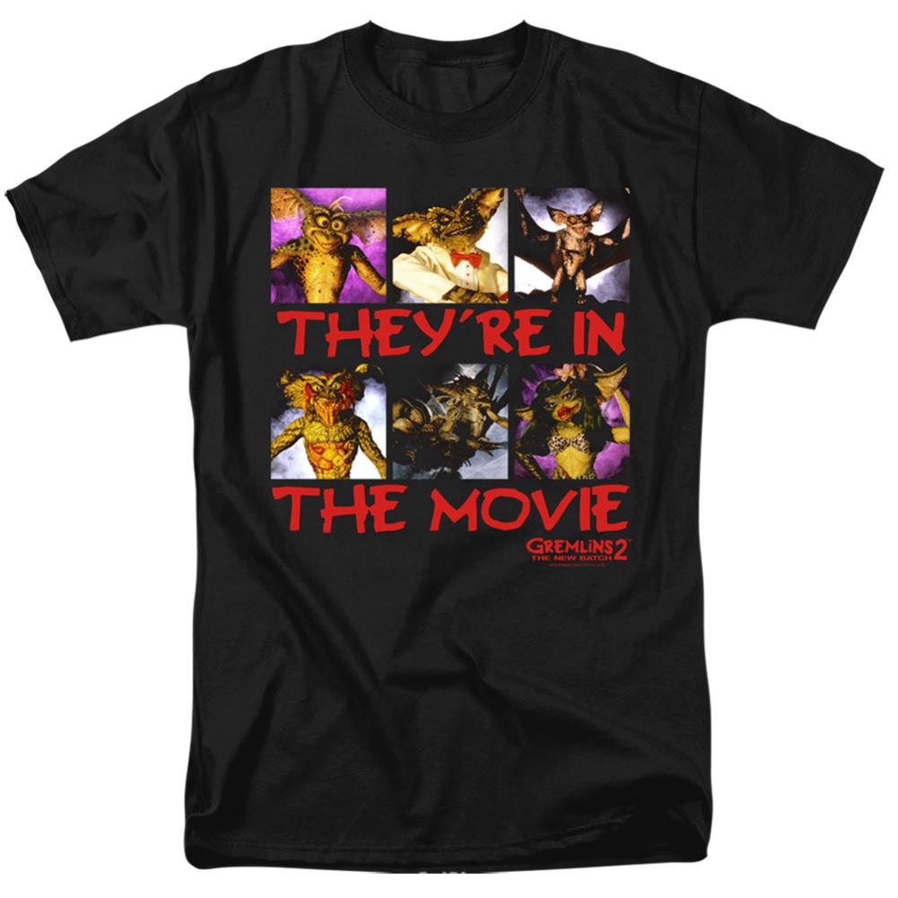Gremlins 2 In The Movie Men's 18/1 Cotton Short-Sleeve T-Shirt