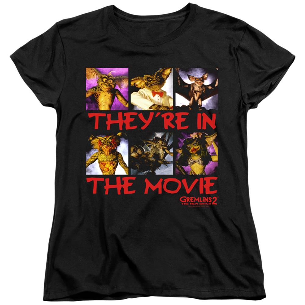 Gremlins 2 In The Movie Women's 18/1 Cotton Short-Sleeve T-Shirt